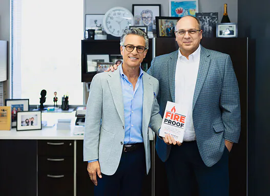 Mike Morse and John Nachazel with Fireproof