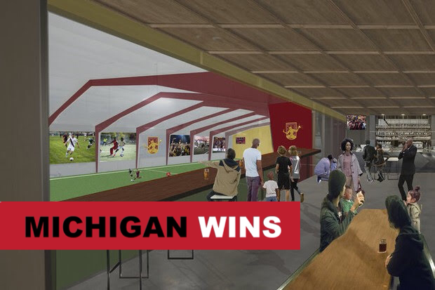 Detroit Soccer Team to Open 75,000-square-foot indoor sports facility