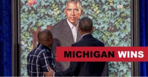 Portrait of President Obama by Detroit Artist