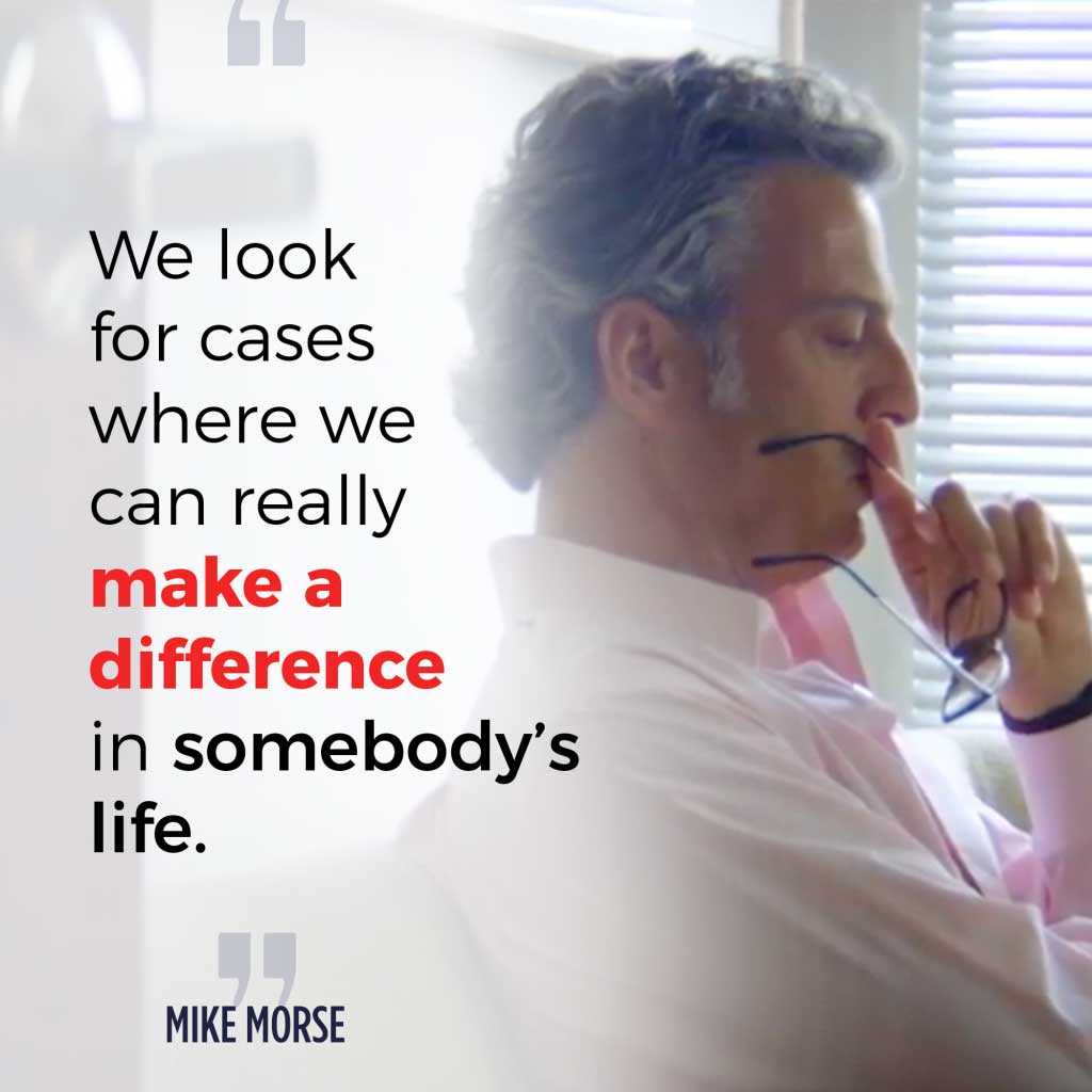 Mike mrose law firm fights to make a difference in your life