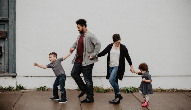 Happy family
