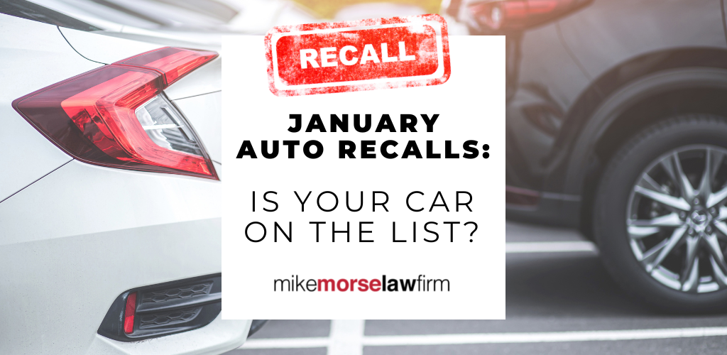 January 2023 Auto Recalls