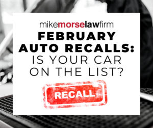 auto recalls