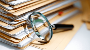 research files in personal injury cases