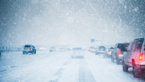 Winter car accidents