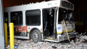 injured by city bus