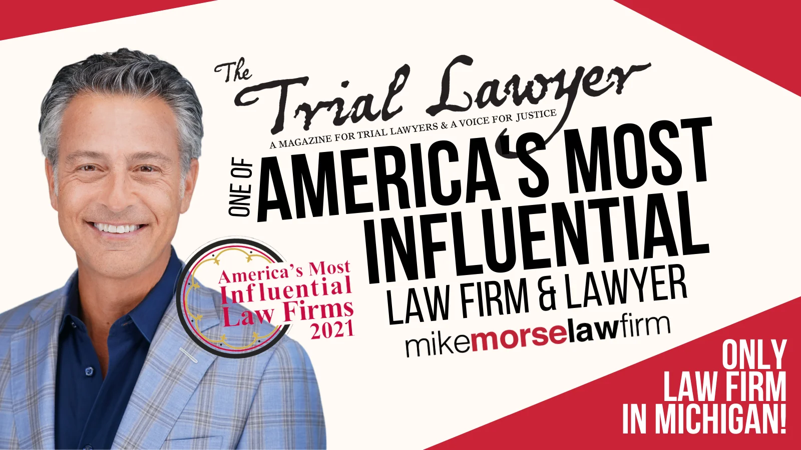 Mike Morse Named One of America’s Most Influential Trial Lawyers for Second Year in a Row