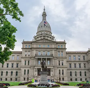 Michigan courthouse